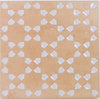 Bejmat Biscuit White 6x6 Decorative Tile Matte