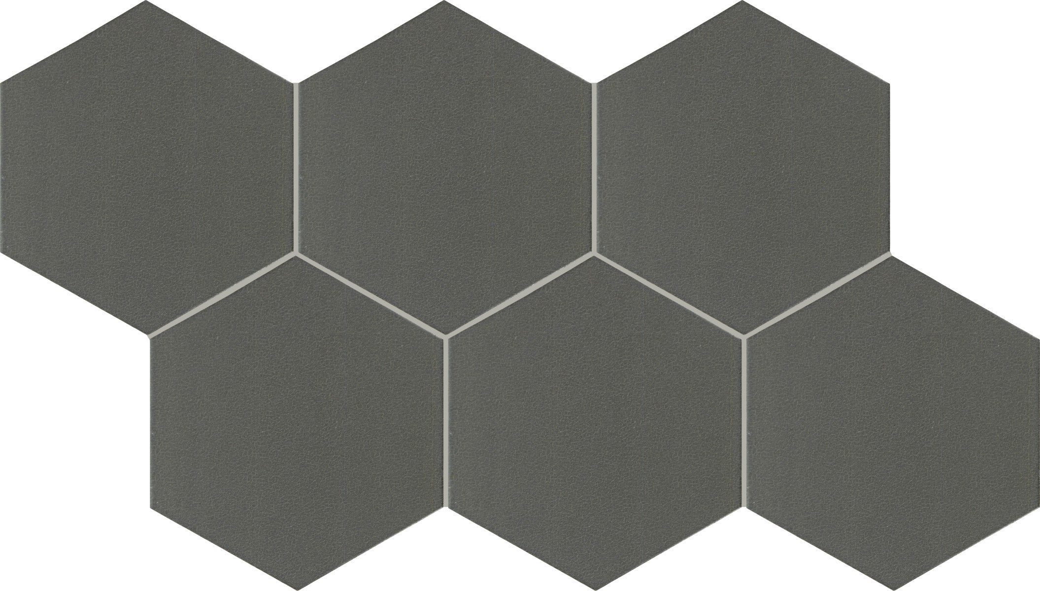 INYO Olive 8" Hexagon Field Tile Satin