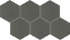 INYO Olive 8" Hexagon Field Tile Satin
