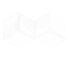 Mud Pure White 6x10 Diamond Field Tile Matte