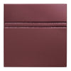 Point and Dash Burgundy 6x6 Dash Decorative Tile