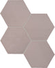 Teramoda Petal 6x7 Hexagon Field Tile Glossy