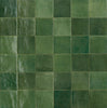 Casablanca Green 4x4 Field Tile Glossy