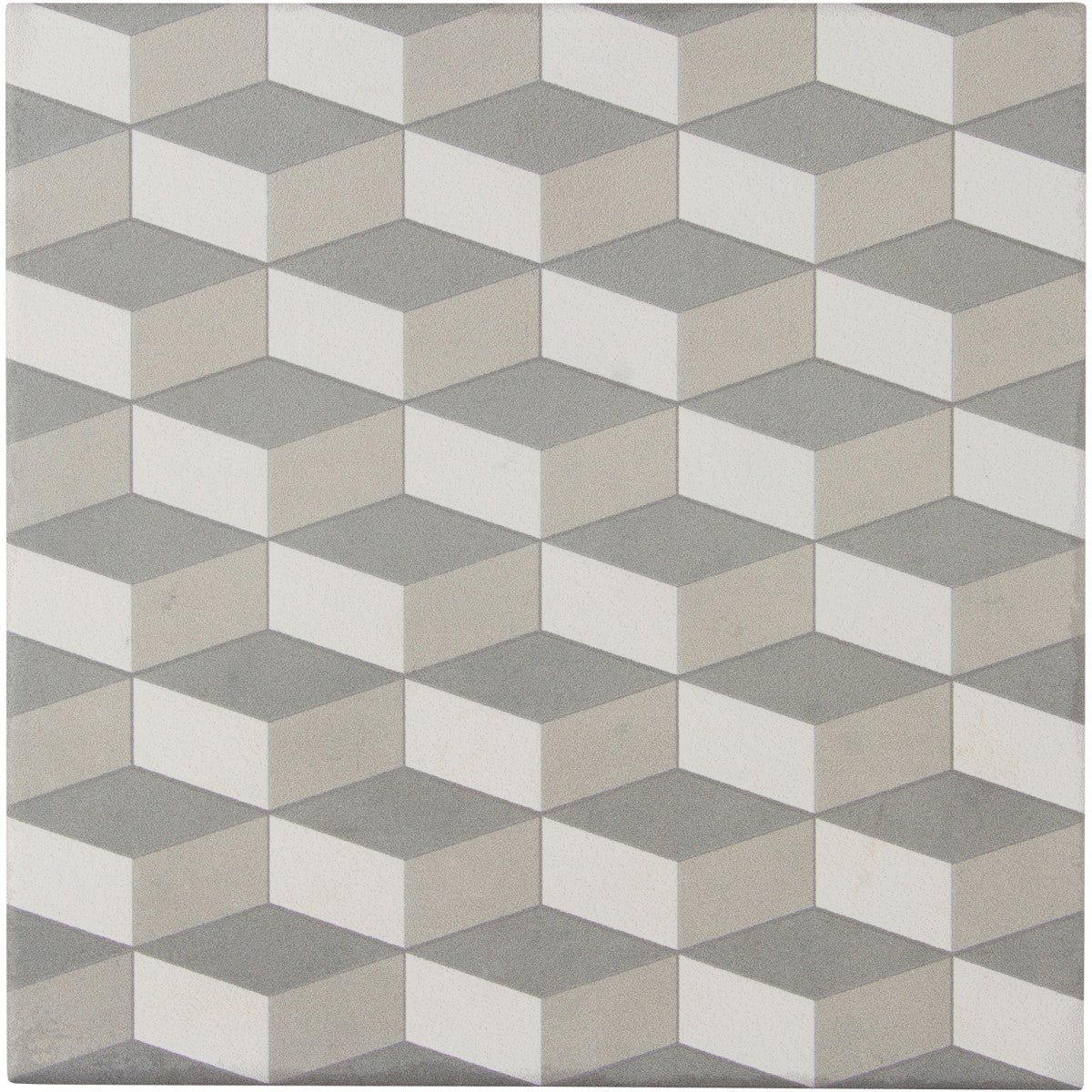 Encaustic Echoes Pale 8x8 Trek Decorative Tile