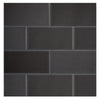 TrueTones Ceramics Toasted Grey Gloss 4-1/2x4-1/2 Zelli Field Tile Gloss