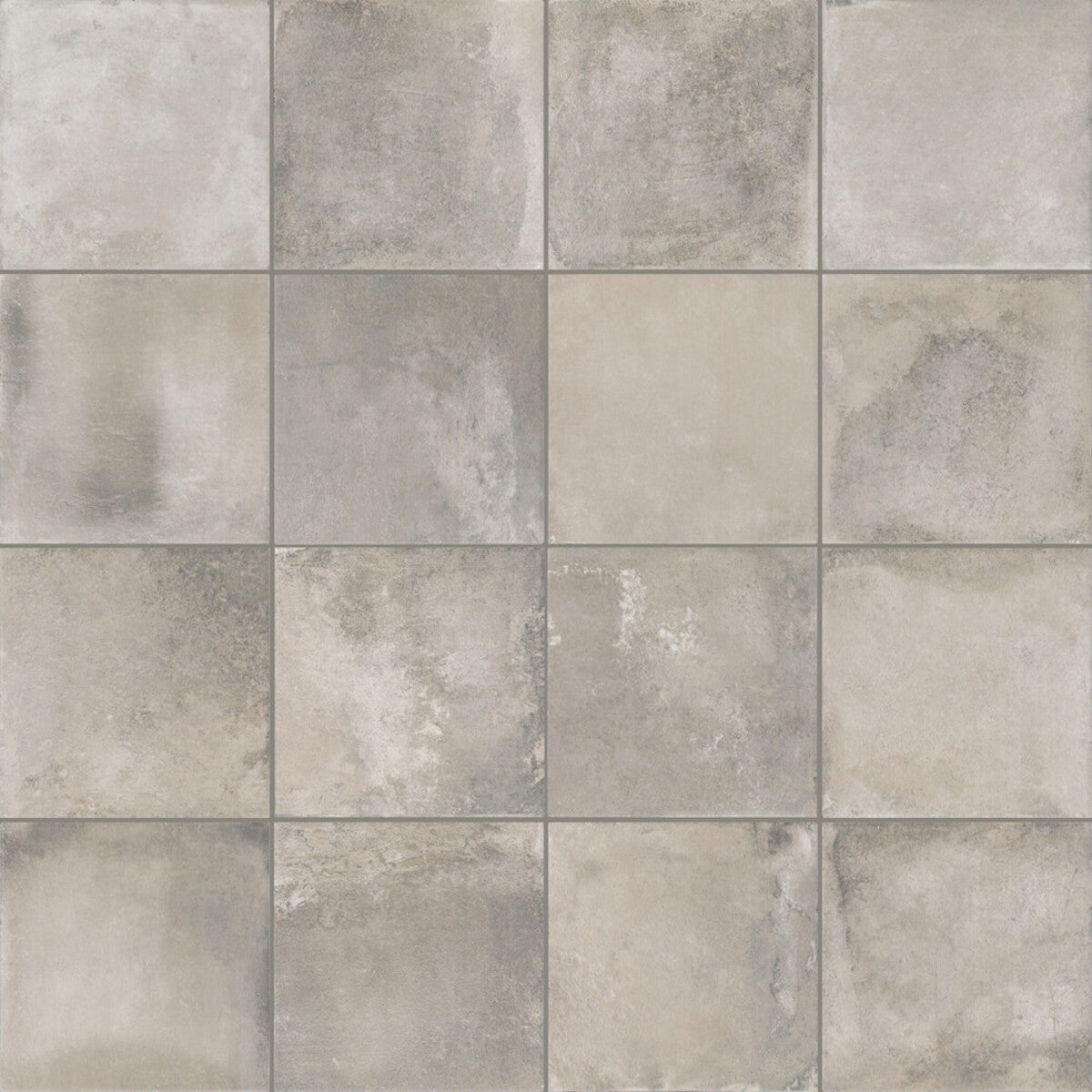 Cotto Revival Ash 8x8 Field Tile Matte
