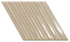 Spike Bars  Greige 6x10 A Decorative Tile Gloss