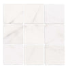 Gea Calacatta 5x5 Carved Decorative Tile Matte