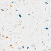 Drops Off White 7x7 Color Field Tile Matte