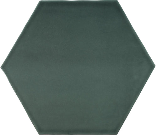 Teramoda Emerald 6x7 Hexagon Field Tile Glossy