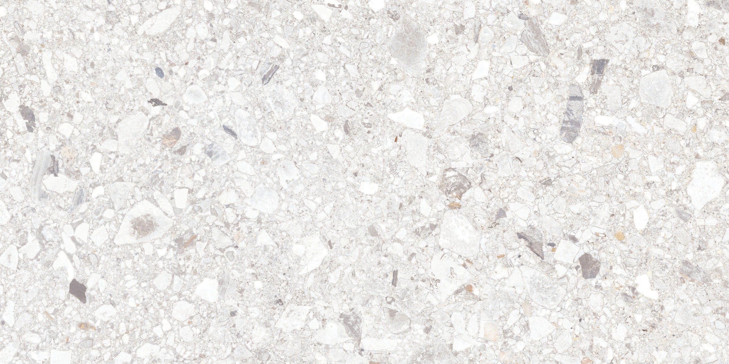 Santiago White 3D Hex Mosaic Rectified