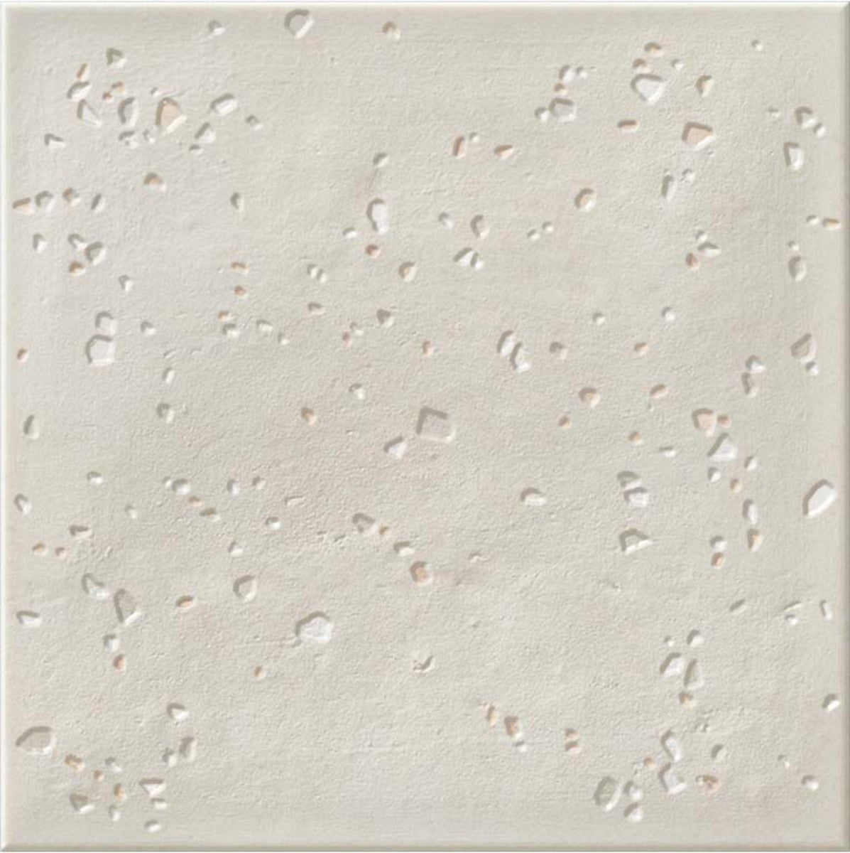 Stardust Ivory 6x6 Pebbles Decorative Tile