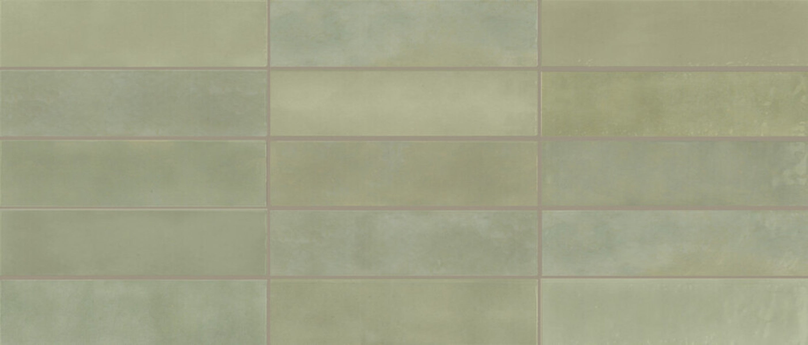 Zellige Neo Salvia 3x12 Field Tile Glossy