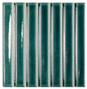 Sweet Bars Teal 5x5 Field Tile Gloss