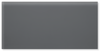 Glass Essentials Graphite 2x8 Field Tile Matte