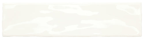 Mardi White 3x12 Field Tile Glossy