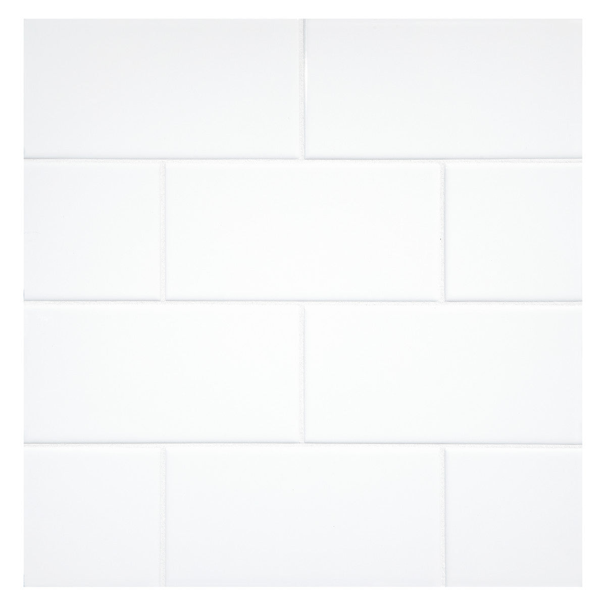 TrueTones Ceramics Light White Gloss 2x8 Field Tile Gloss