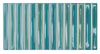 Colour Notes Azur 5x10 Bars Decorative Tile Glossy