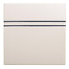 Point and Dash Neutral Peacock 6x6 Dash Decorative Tile