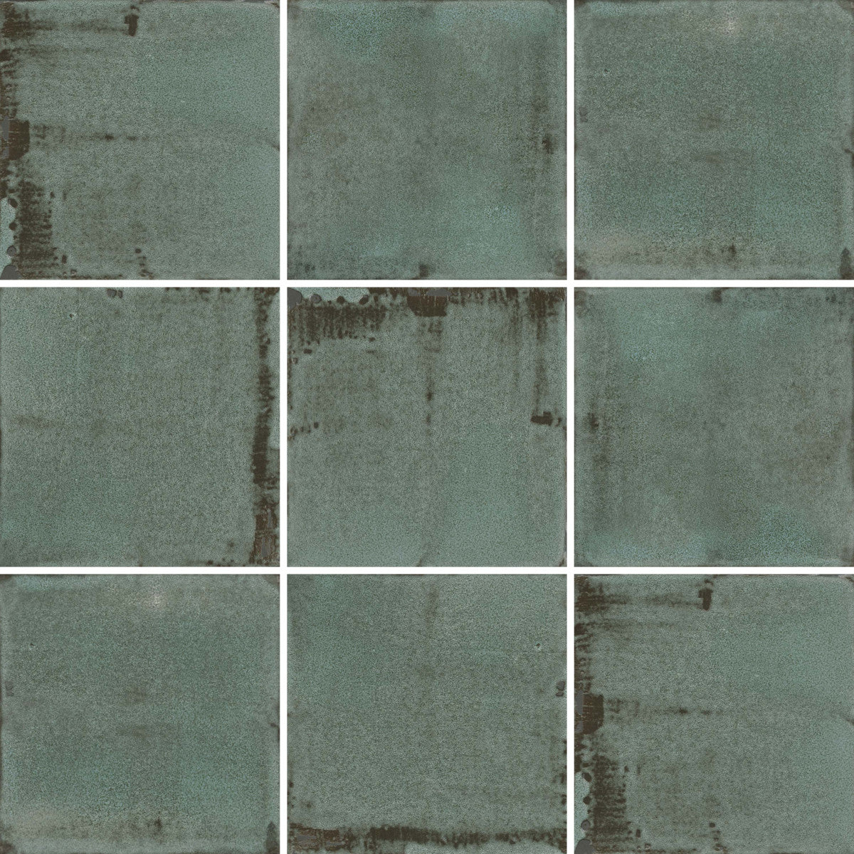 Enso Green 5x5 Nakama Field Tile Matte