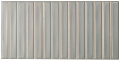 Sweet Bars Grey 5x10 Field Tile Matte