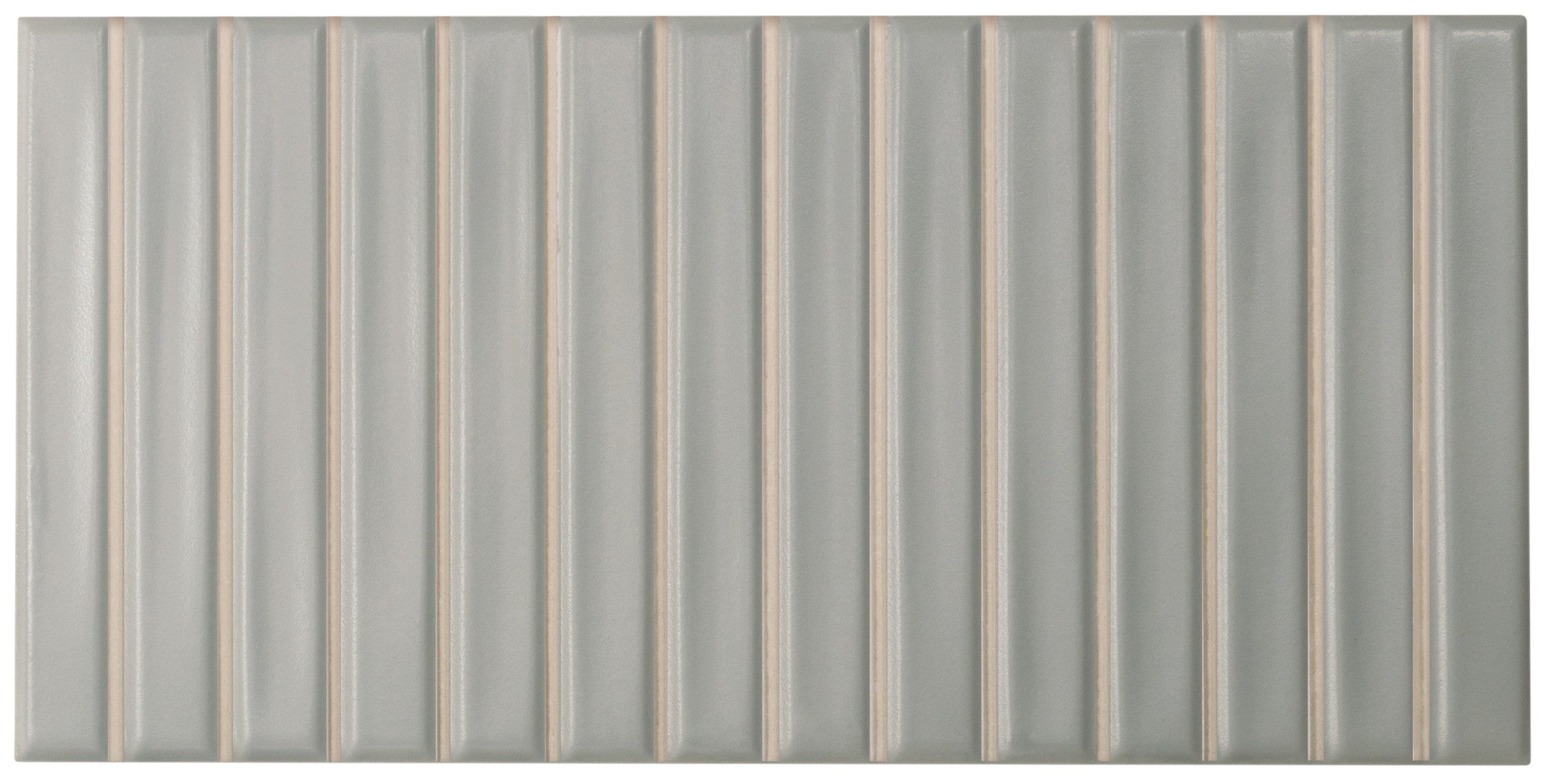 Sweet Bars Grey 5x10 Field Tile Matte