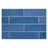 TrueTones Ceramics Astor Blue Gloss 2x8 Zelli Field Tile Gloss