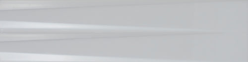 Stripes Ice White 3x12 Transition Decorative Tile Glossy