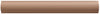 Faces Tan 2x16 Dune Decorative Tile Matte