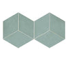 Mud Teal 6x10 Diamond Field Tile Matte