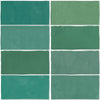 Fez Emerald 2x5 Field Tile Matte