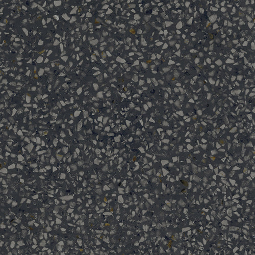 D_Segni Terrazzo Black 8x8 Field Tile Matte
