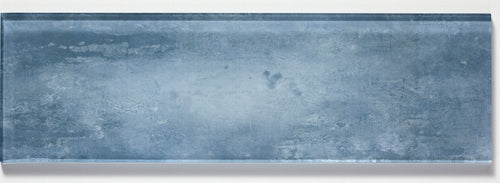 Impressions Horizon Blue 3-1/2x12 Field Tile Glossy