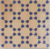 Bejmat Biscuit Azure 6x6 Decorative Tile Matte