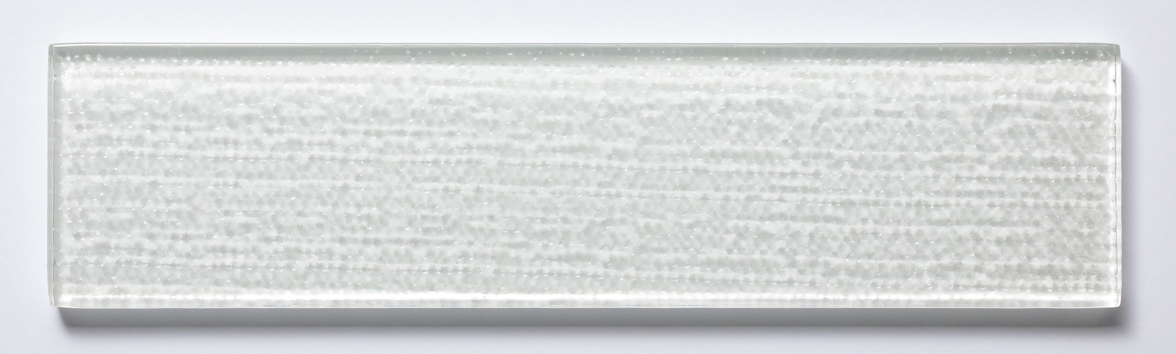 Cascade Glass Pure Silk 2x8 Field Tile Textured