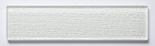 Cascade Glass Pure Silk 2x8 Field Tile Textured