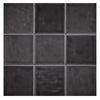 TrueTones Ceramics Toasted Grey Gloss 4-1/2x4-1/2 Zelli Field Tile Gloss