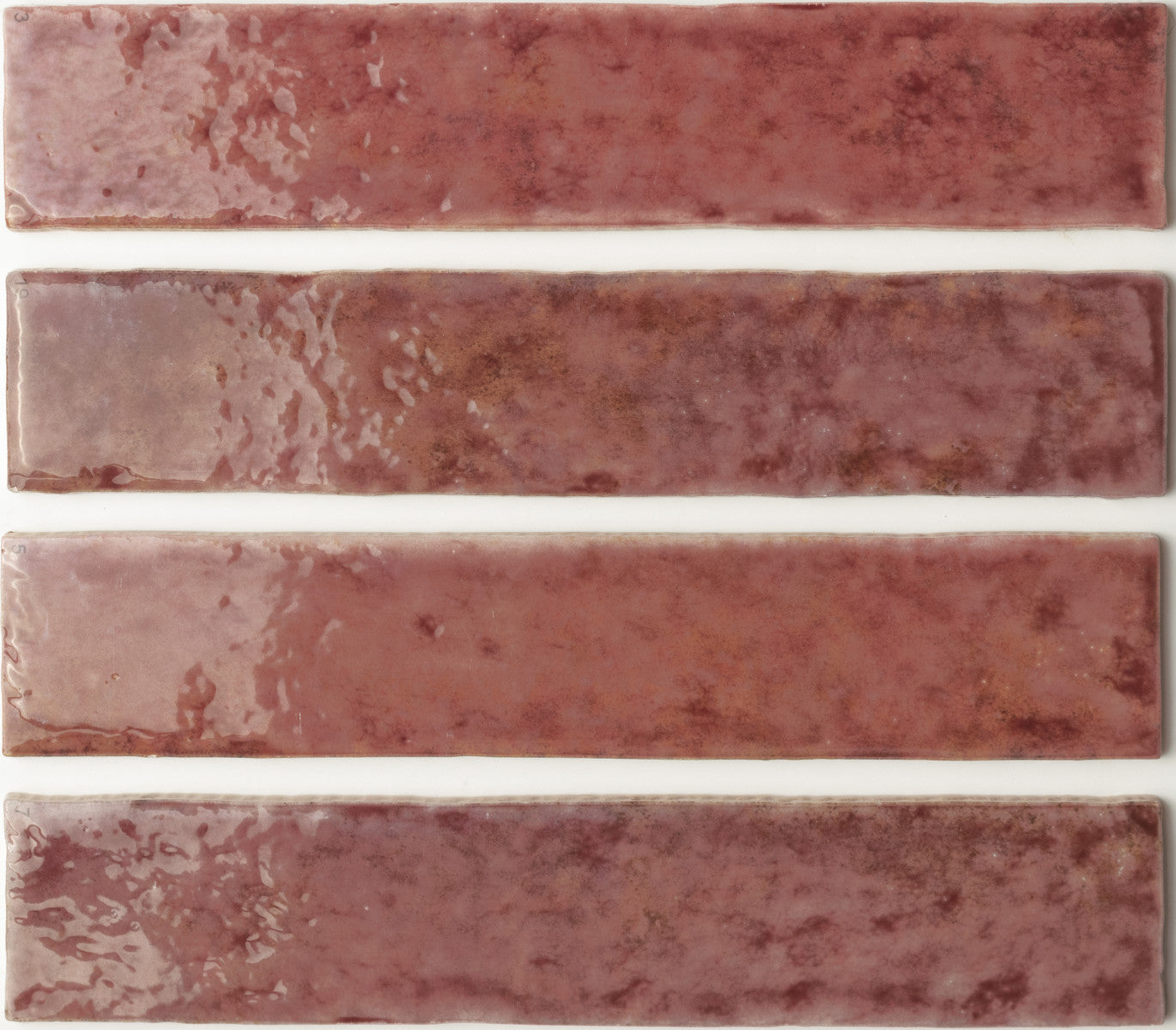 Potters Wine 2x10 Field Tile Glossy