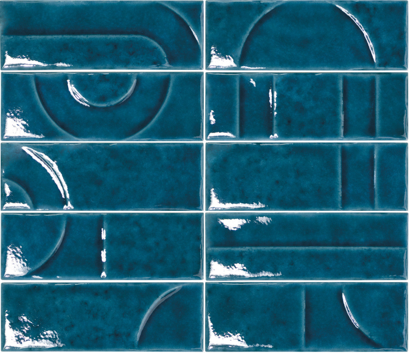 Hammer Topaz 2x6 Decorative Tile Glossy