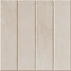 Raster Off White 6x6 Lines M Decorative Tile