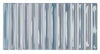Colour Notes Viola 5x10 Bars Decorative Tile Glossy