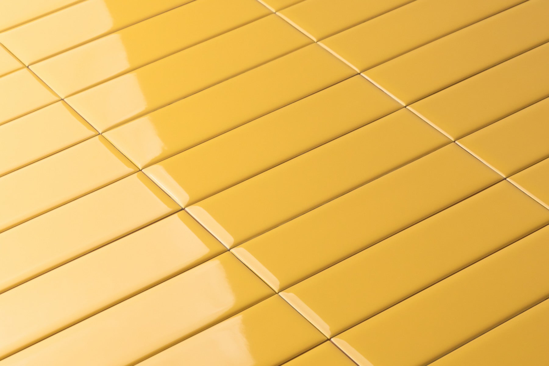 Chroma Lemon 3x10 Field Tile Glossy