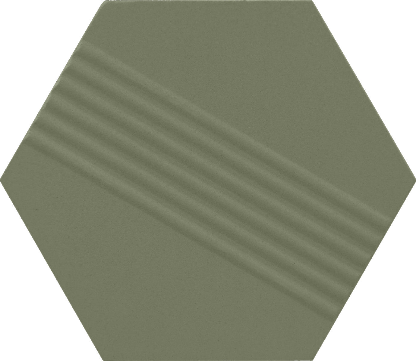 Rhyme and Reason Artichoke 4x5 Hexagon Ripple Mix Field Tile