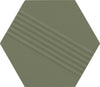 Rhyme and Reason Artichoke 4x5 Hexagon Ripple Mix Field Tile