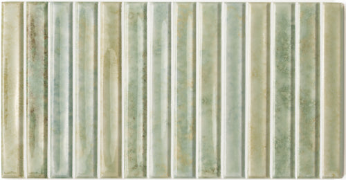 Potters Agave 5x10 Bars Decorative Tile Glossy