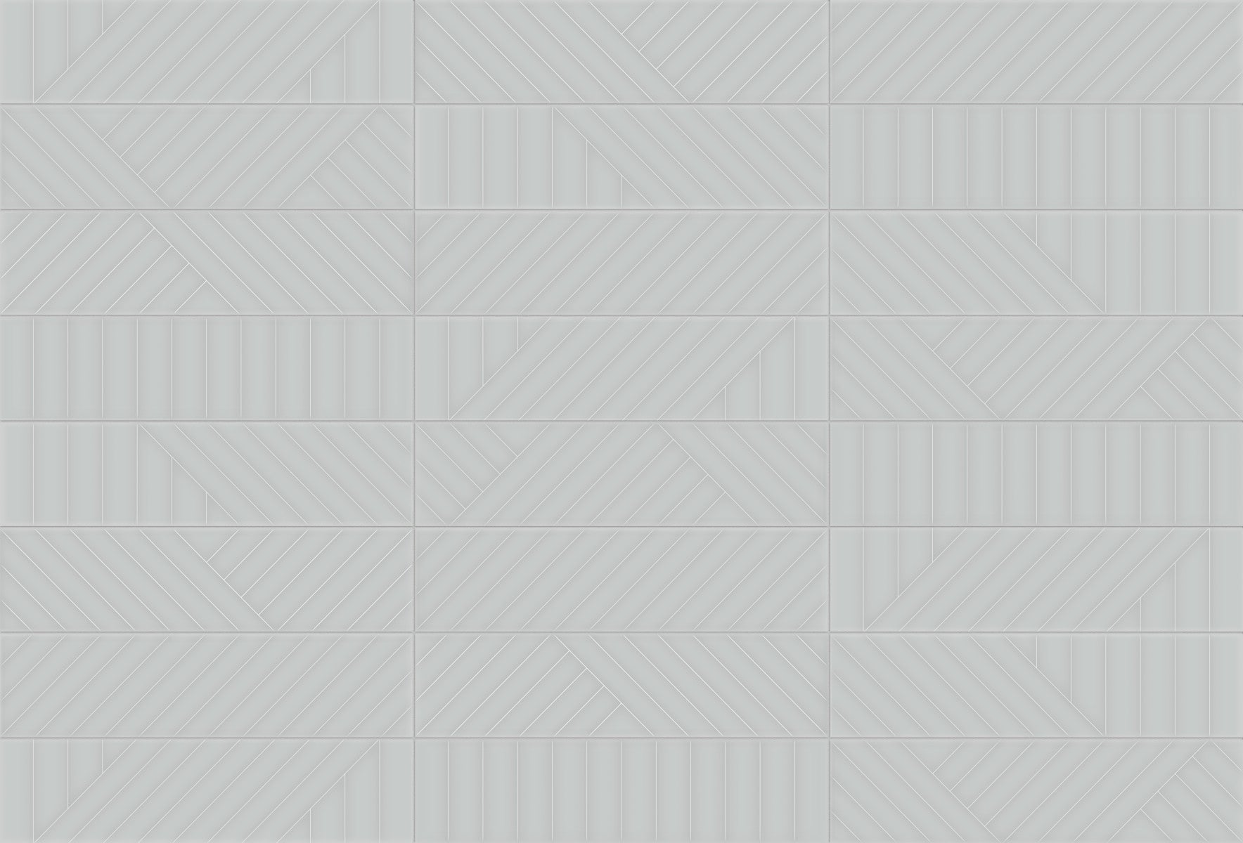 Opal 3D Light Gray 3x12 Knot Decorative Tile Glossy