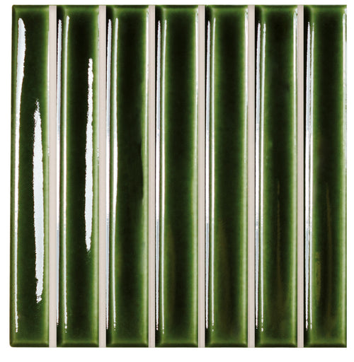 Sweet Bars Olive 5x5 Field Tile Gloss