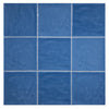 TrueTones Ceramics Astor Blue Gloss 4-1/2x4-1/2 Zelli Field Tile Gloss