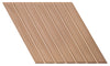 Spike Bars  Earth 6x10 A Decorative Tile Matte