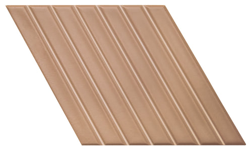 Spike Bars  Earth 6x10 A Decorative Tile Matte